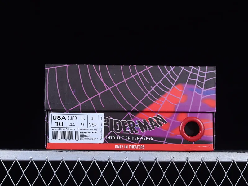 All categories Air Jordan Jordan series basketball shoes Air Jordan 1 High Pure original version Air Jordan 1 Retro High "Chicago Crystal" AJ1 Joe 1 New Chicago Spider-Man 555088-602